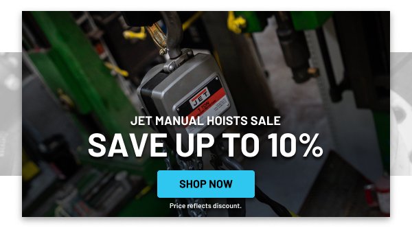 Jet manual hoists sale