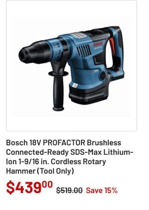 Bosch Cordless Rotary Hammer