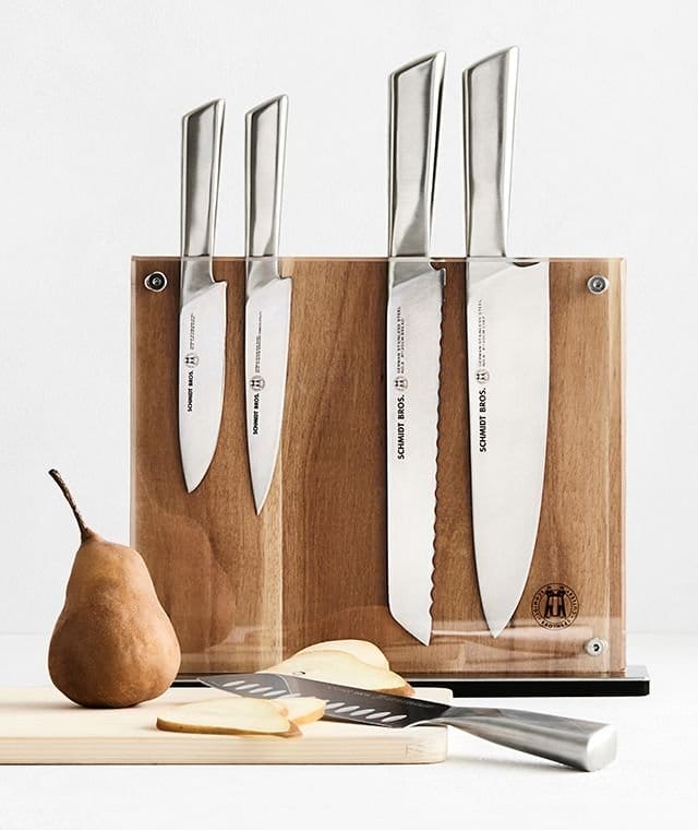 exclusive: Schmidt Brothers stainless steel knife set