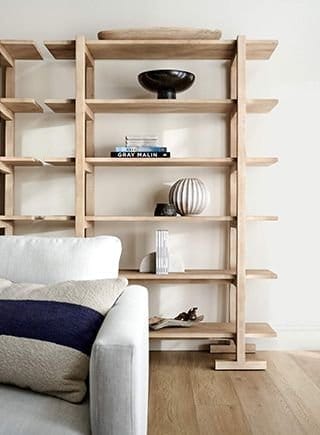 haldeman wood bookcase