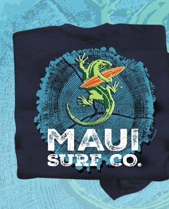 Body_Hero_Cta_Maui Surf Co. Wood Ring - Navy Long Sleeve Crewneck T-Shirt