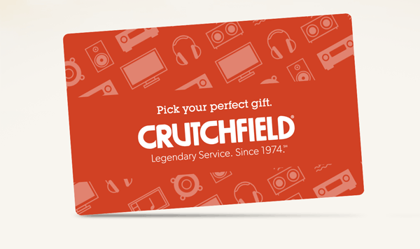 Email them a Crutchfield gift card.