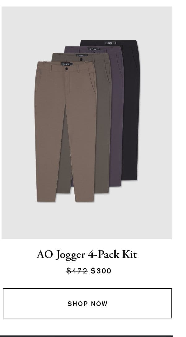 AO Jogger 4-Pack Kit