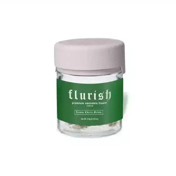 Image of Flurish Premium THCA Flower Jars 3.5g - Lemon Cherry Gelato