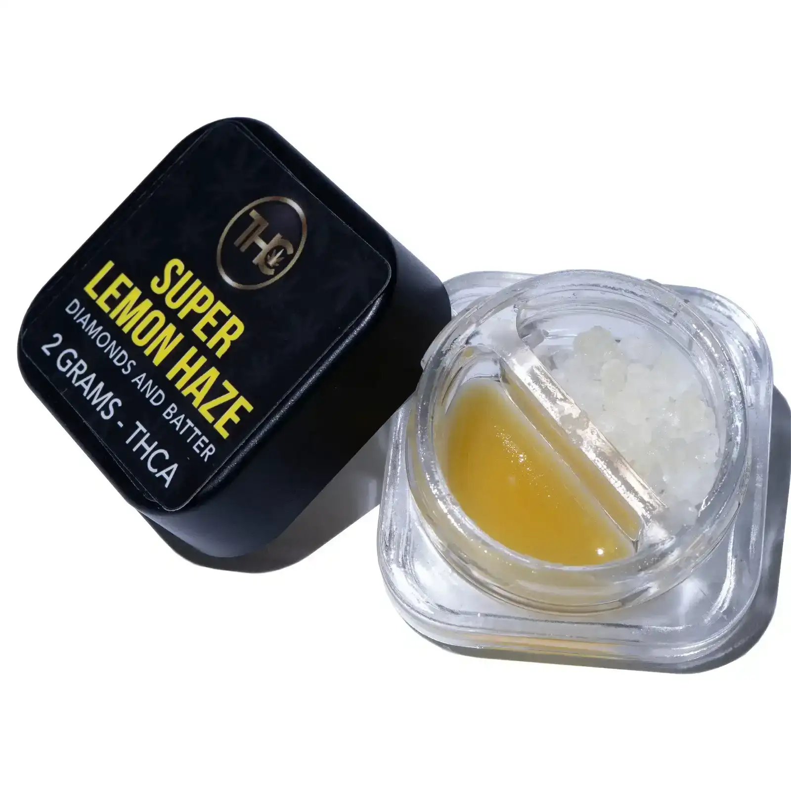 Image of The TN Hemp Company THCA Diamond & Batter Half n' Half Dabs (2g) - Super Lemon Haze