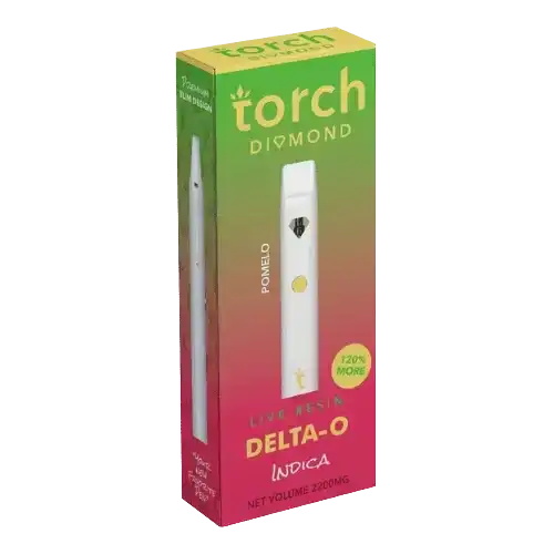 Image of Torch Diamond Delta O Live Resin Disposable Vape (2g) - Pomelo