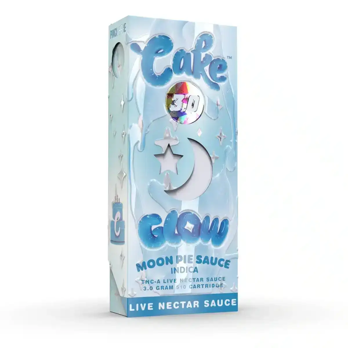 Image of Cake GLOW THC-A Cartridges 3g - Moon Pie Sauce