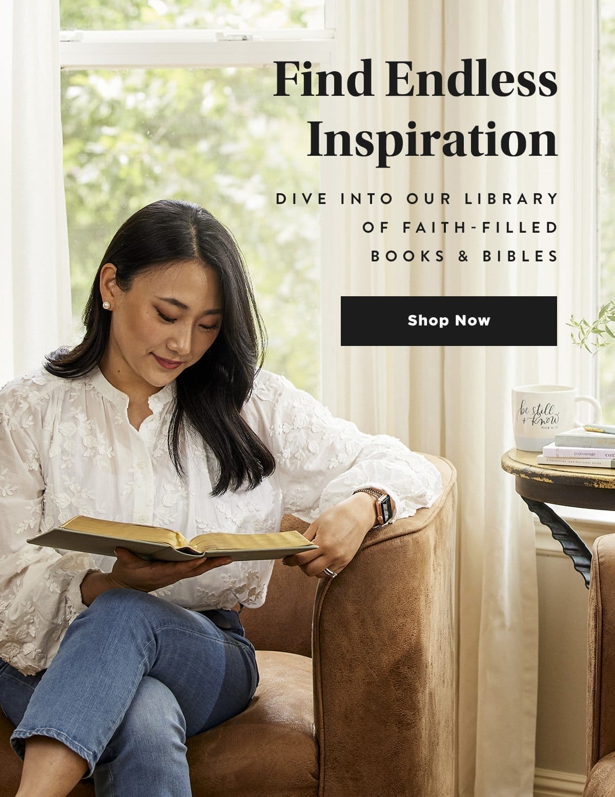 Find Endless Inspiration Dive into our Library of Faith-Filled Books & Bibles Shop Now