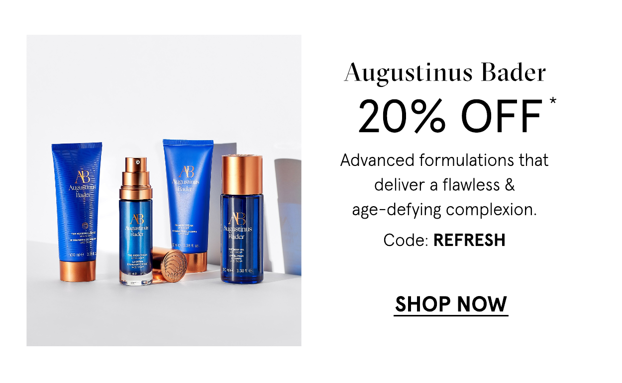 Augustinus Bader 20 off with code: REFRESH