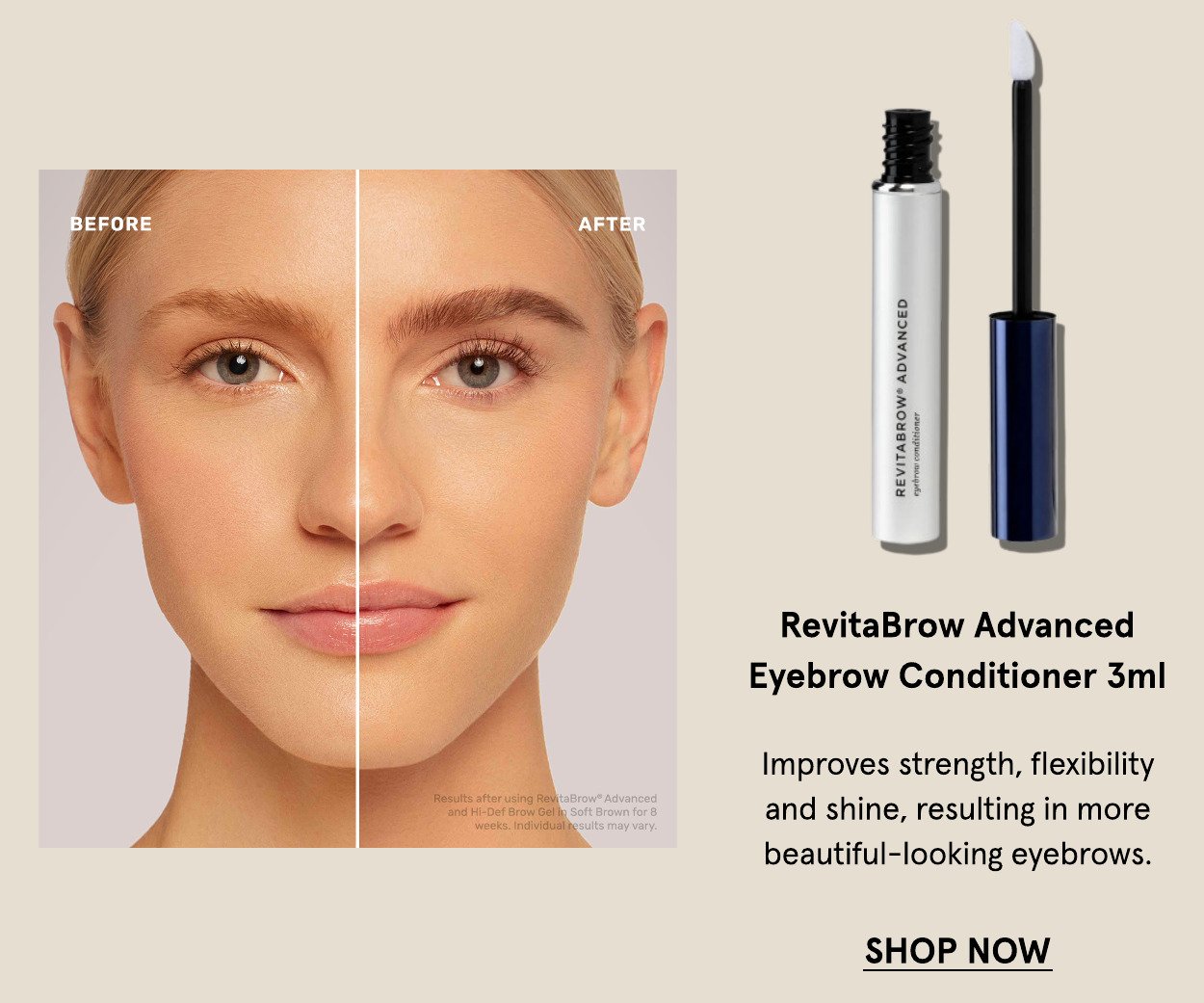 RevitaLash RevitaBrow Advanced Eyebrow Conditioner - 4 Month Supply
