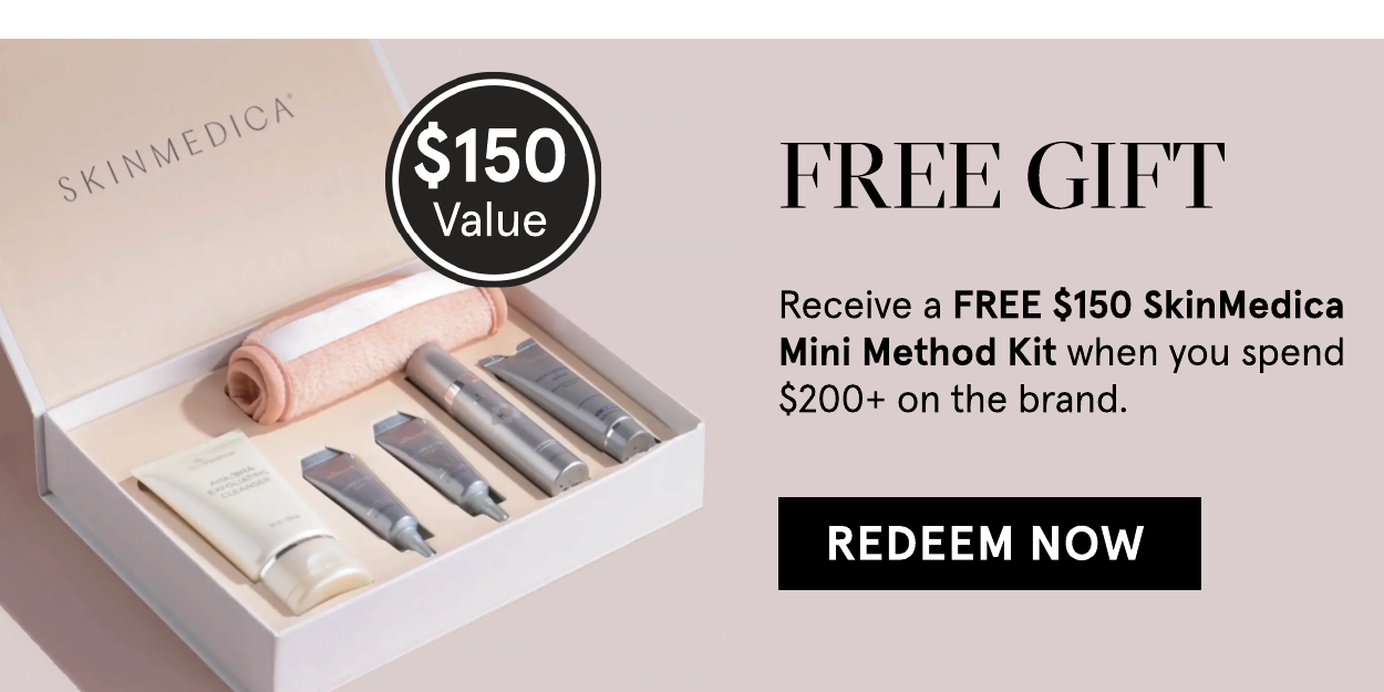 FREE 150 SKINMEDICA GIFT with purchase