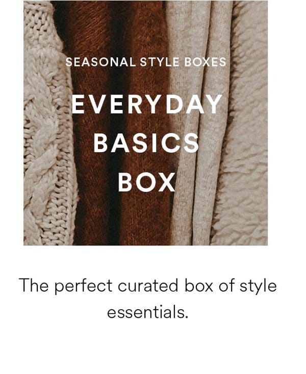 Eevrryday Basics Box