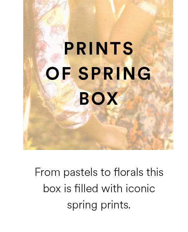 Prints of Spring Box