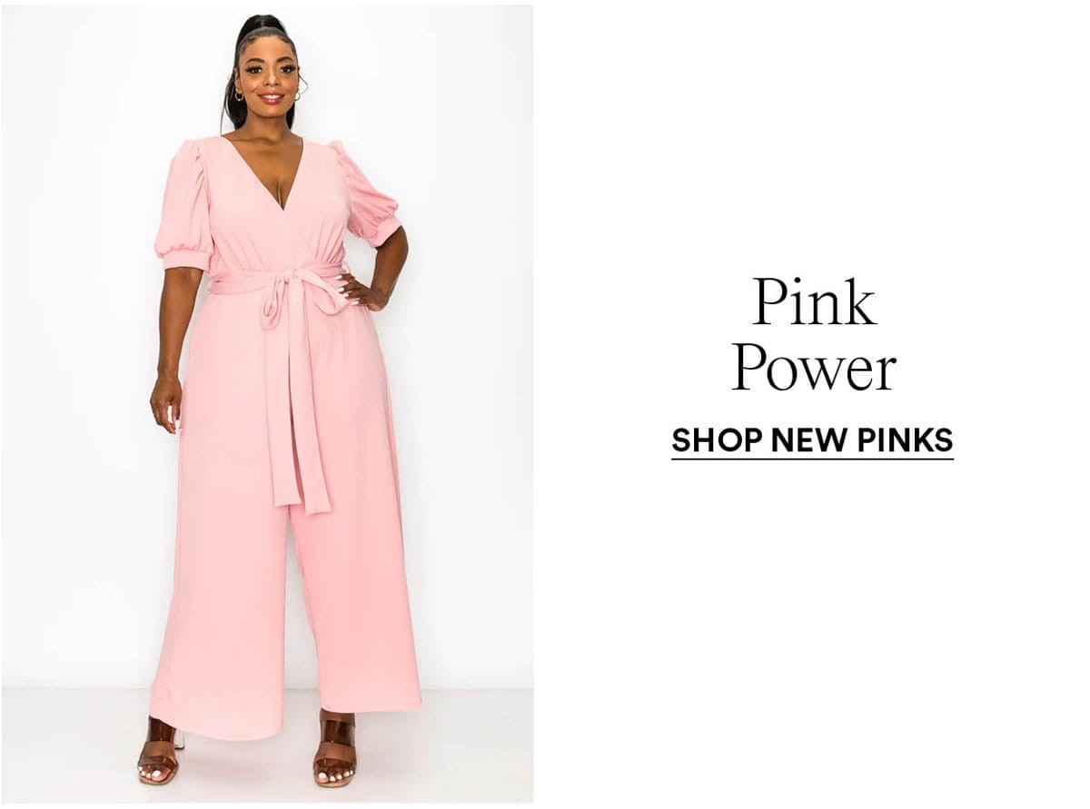 Pink Power. Shop New Pinks