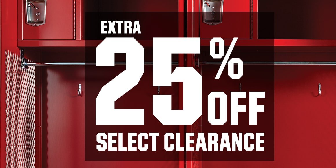 Extra 25% off select clearance.