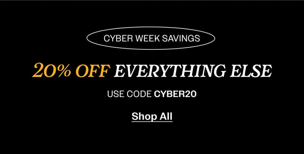 Cyber Week Sale