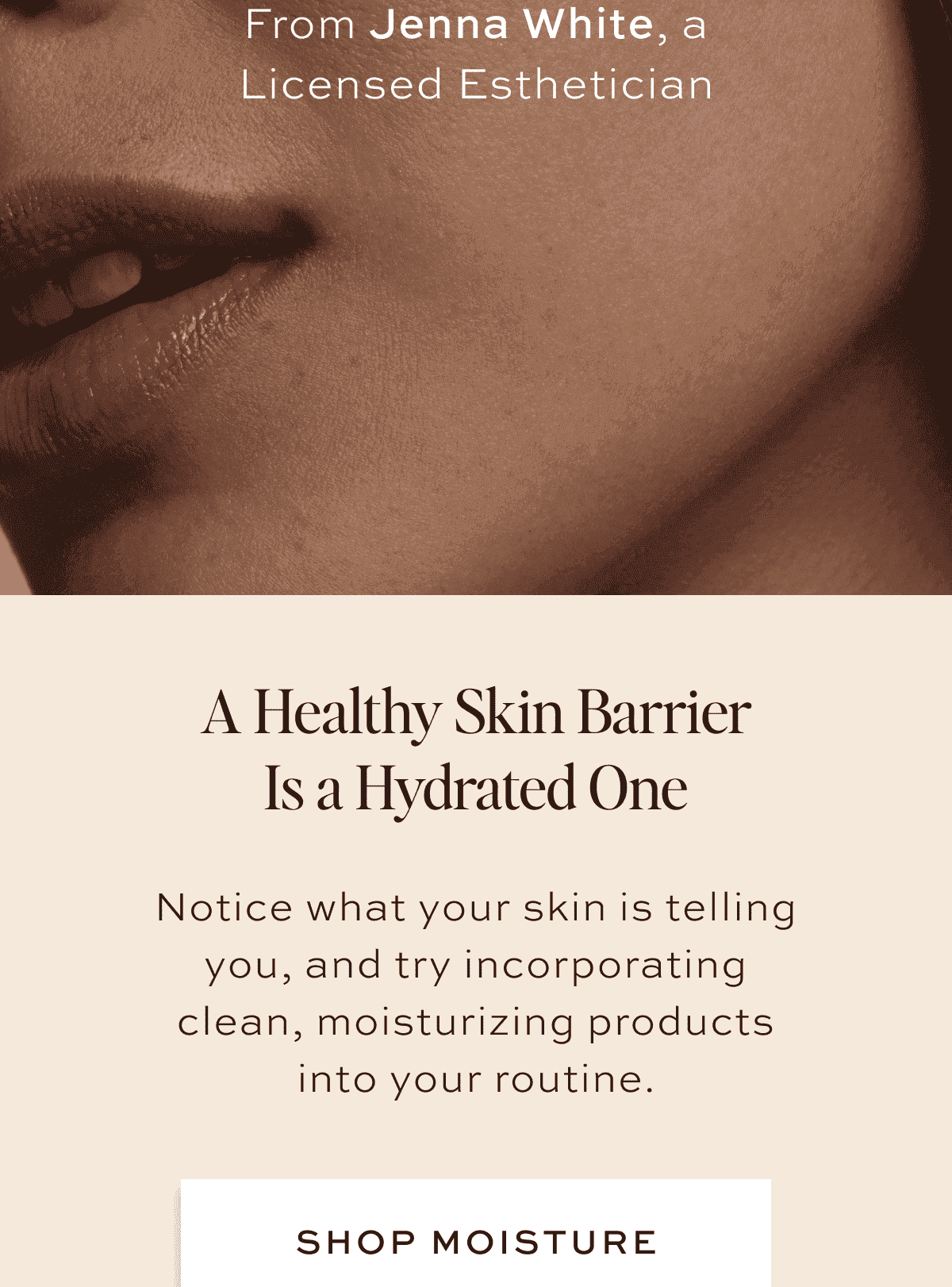 Why your skin is dry: Your skin barrier, the outermost layer of the skin that manages hydration and protects from pollutants, is likely impaired.