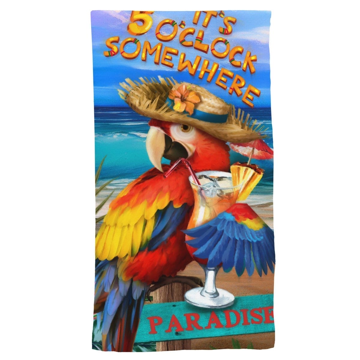 Image of Five O'clock Paradise Hand Towel