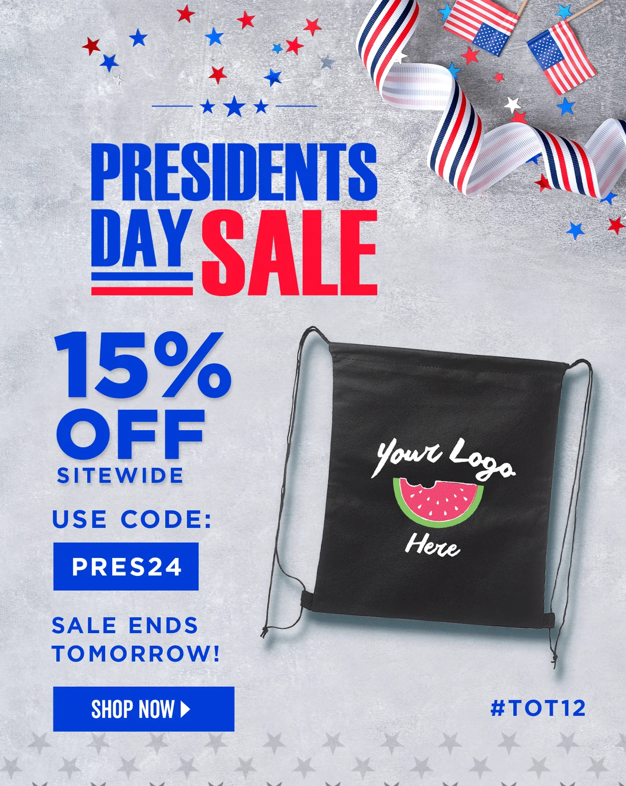 Presidents Day Sale | 15% Off Sitewide | Use Code: PRES24 | Sale Ends Tomorrow | Shop Now