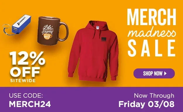 Merch Madness Sale | 12% Off Sitewide | Use Code: MERCH24 | Shop Now