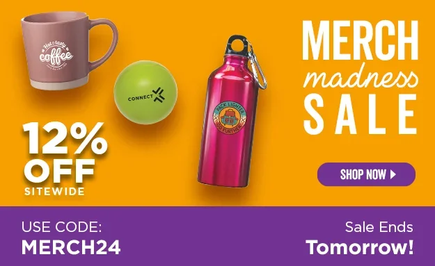 Merch Madness Sale | 12% Off Sitewide | Use Code: MERCH24 | Sale Ends Tomorrow | Shop Now