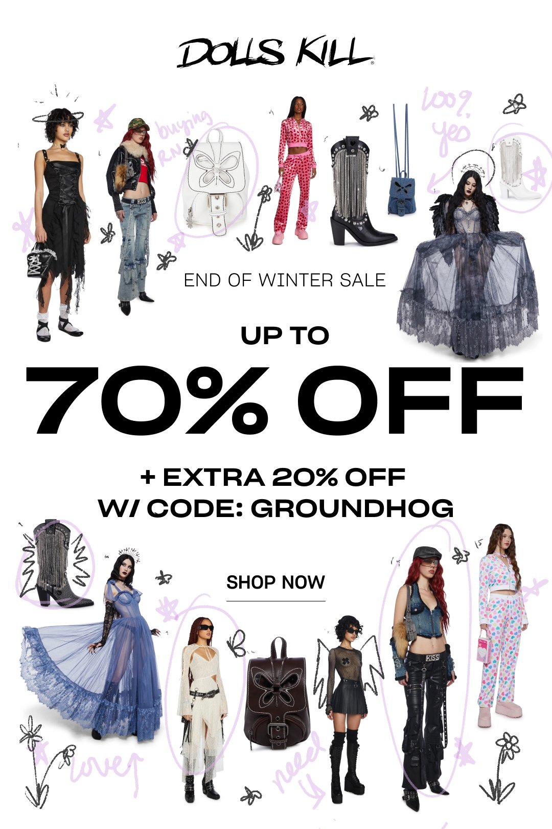 End Of Winter Sale