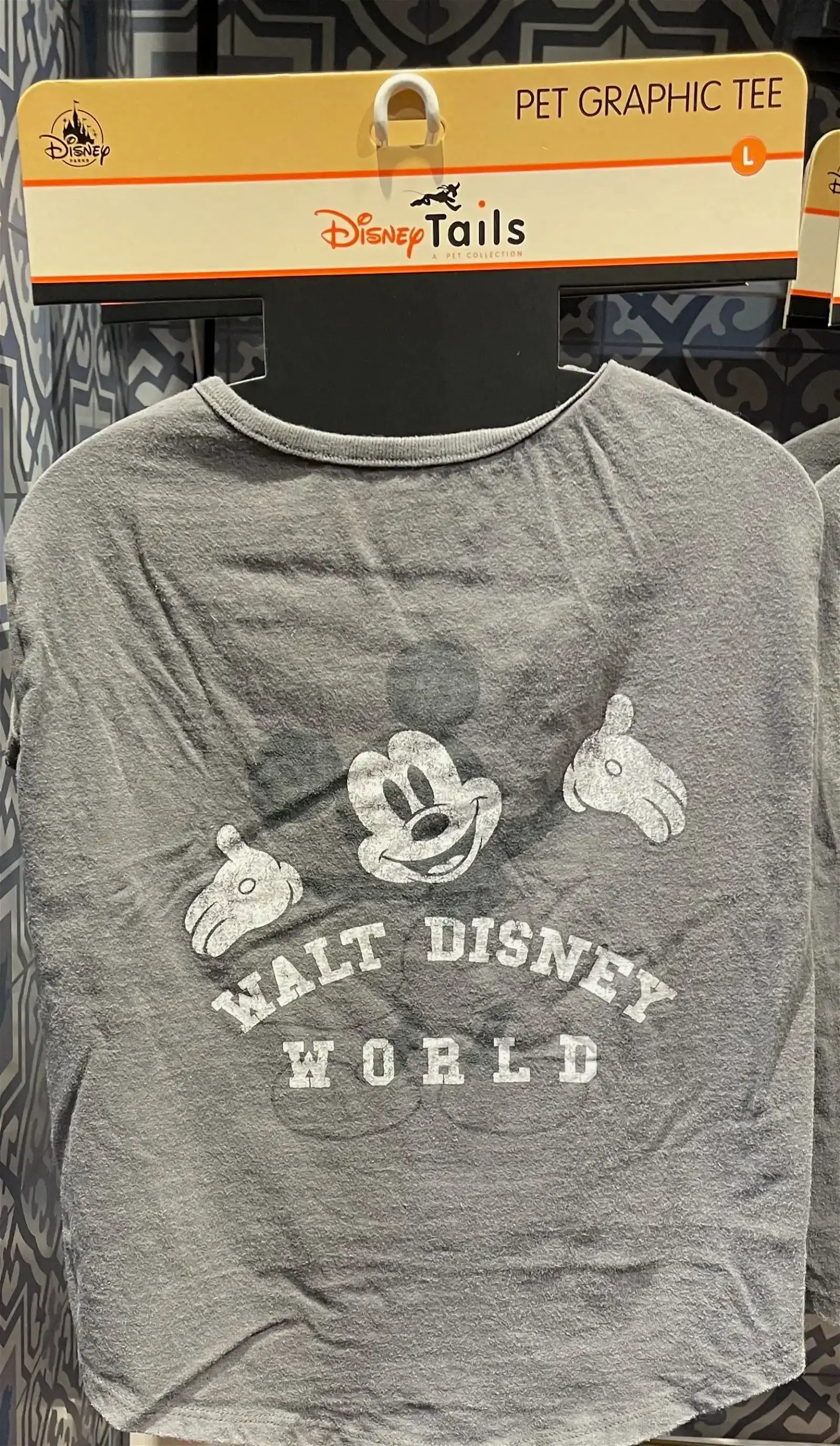 Walt Disney World Mickey Mouse T-Shirt for Dogs