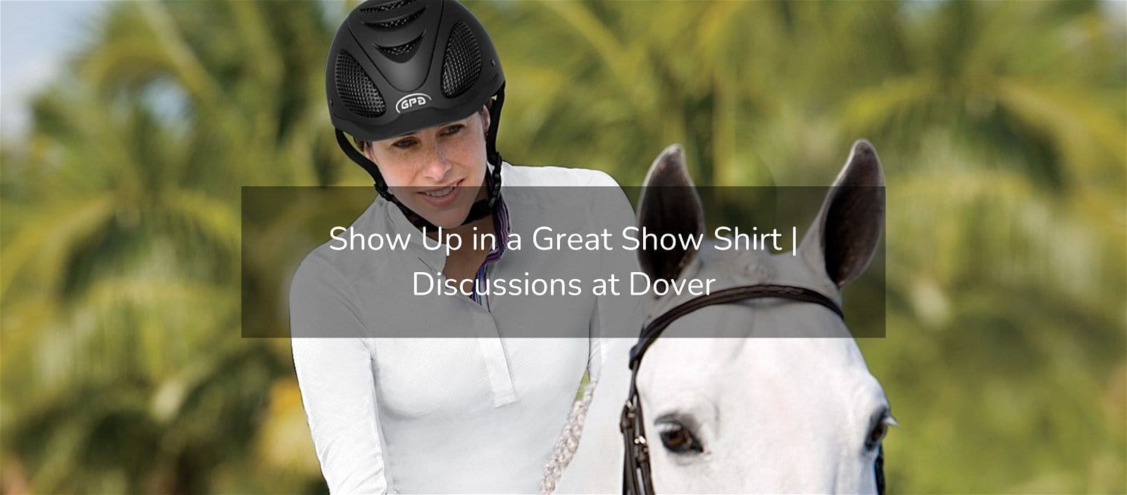 New Blog Post: "Show Up in a Great Show Shirt"