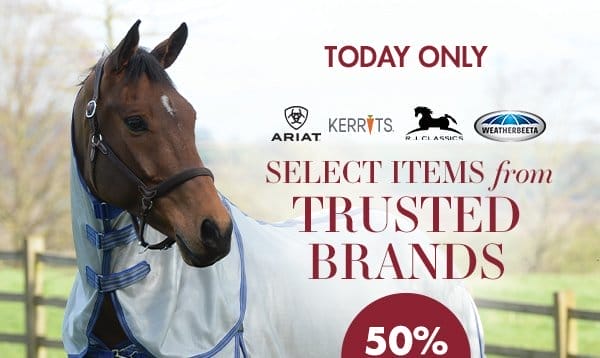 Flash Sale: 50% Off Select Items from Trusted Brands