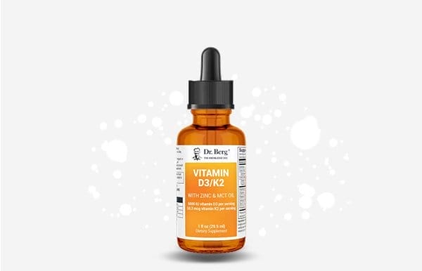 Vitamin D3 & K2 with Zinc & MCT Oil