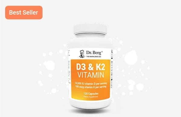 D3 & K2 Vitamin (10,000 IU)