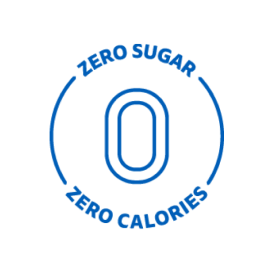 Zero Sugar. Zero Calories.