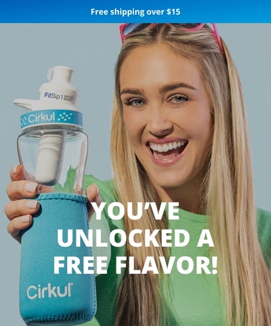 Free shipping over \\$15. You've unlocked a FREE flavor!