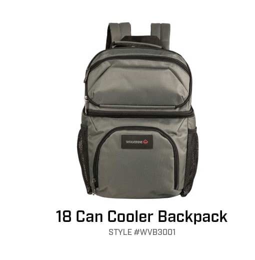 Wolverine 18 can cooler backpack