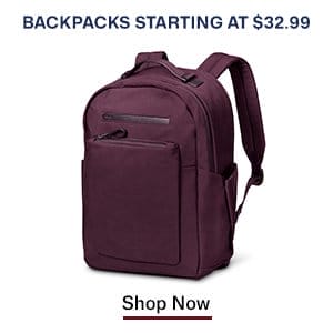 Backpacks Starting at \\$36