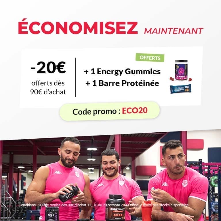 économisez 20€ dès maintenant