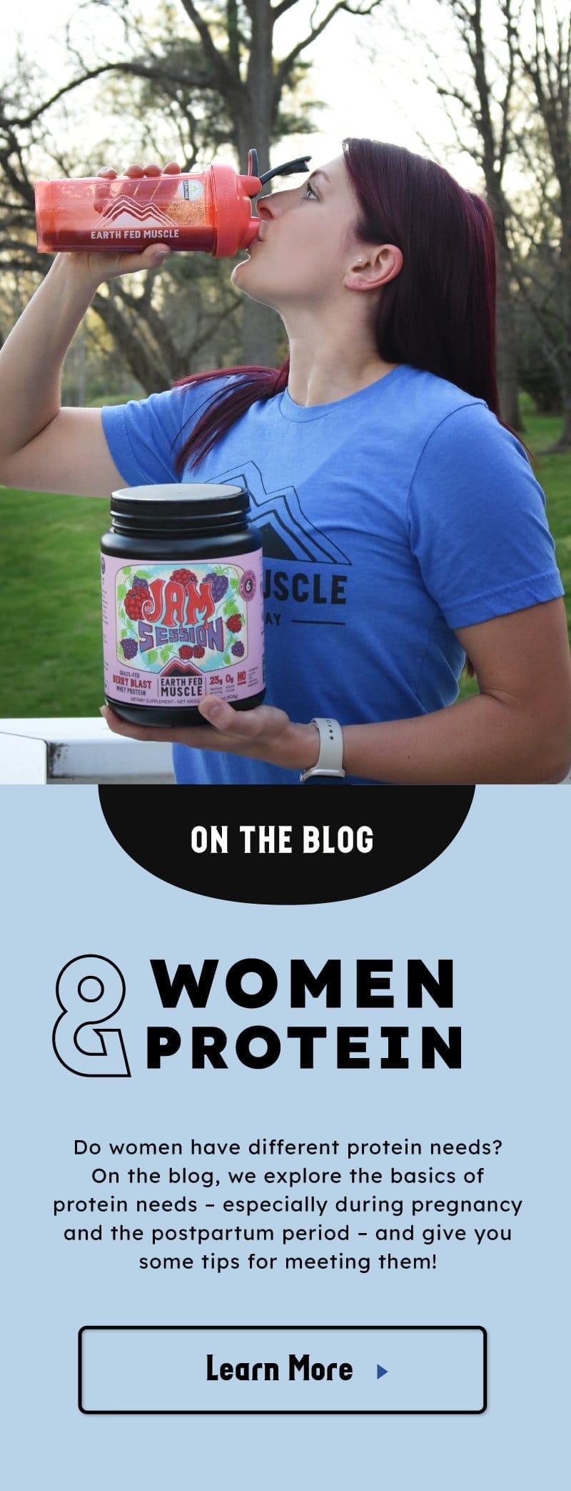 tap now to learn more about women and protein needs