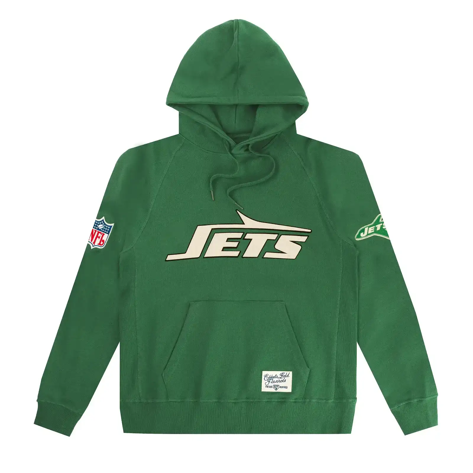 Image of New York Jets French Terry Hooded Sweatshirt