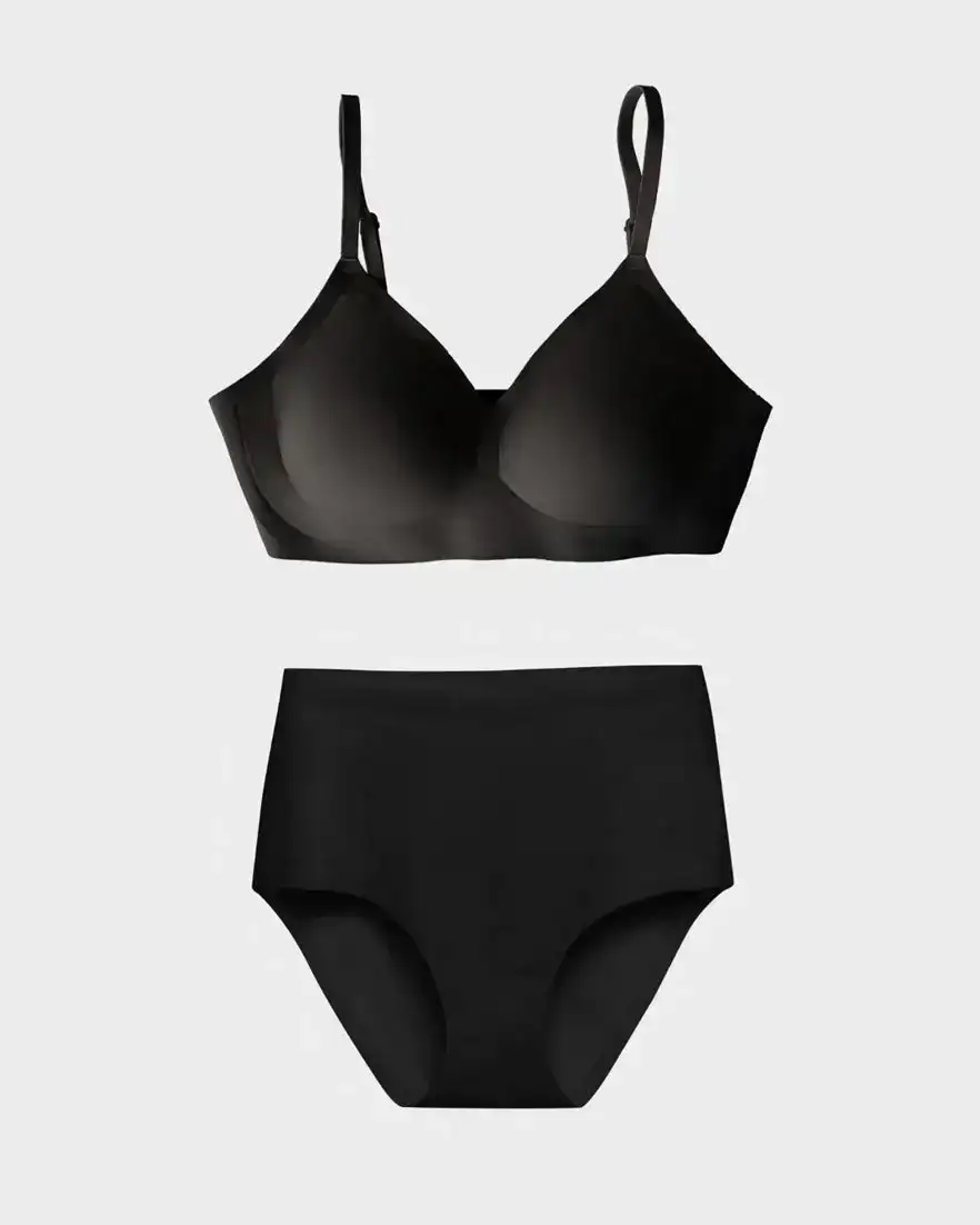 Image of Only Bra & High Waisted Set