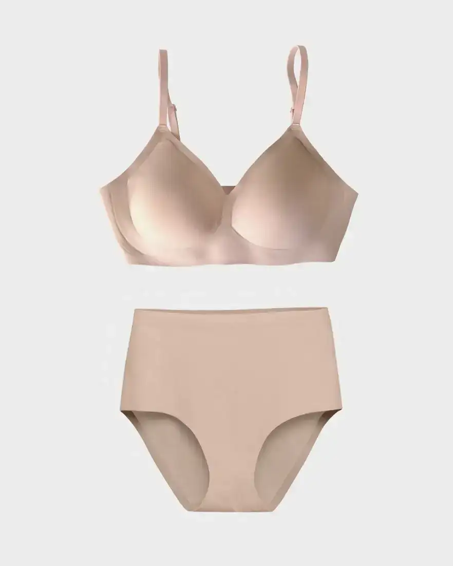 Image of Only Bra & High Waisted Set