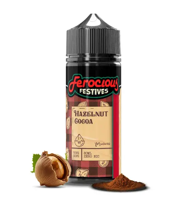 Image of Hazelnut Cocoa 70/30 E-Liquid Ferocious