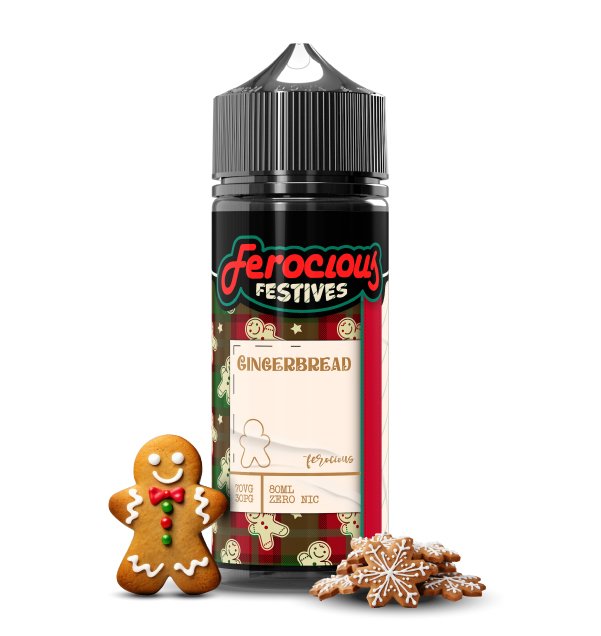 Image of Gingerbread 70/30 E-Liquid Ferocious