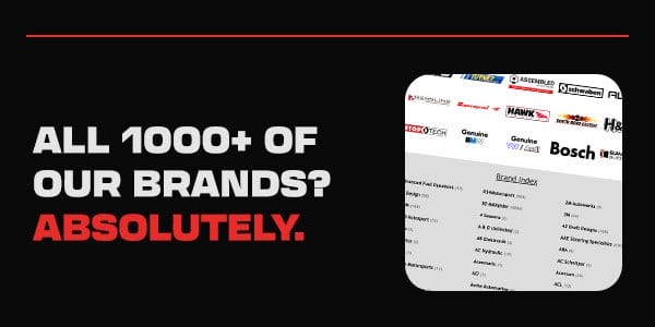 ALL 1000+ OF OUR OTHER BRANDS? - THE ANSWER IS STILL YES!