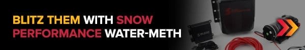 Blitz Them With Snow Performance Water-Meth
