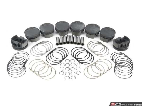 MAHLE Forged Piston Kit 92.50mm - S65 - 4.0L