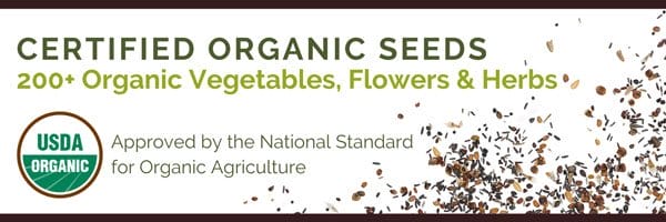 Certified Organic Seeds