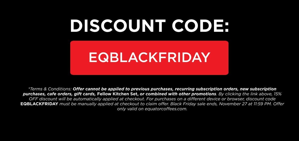 Discount Code: EQBLACKFRIDAY