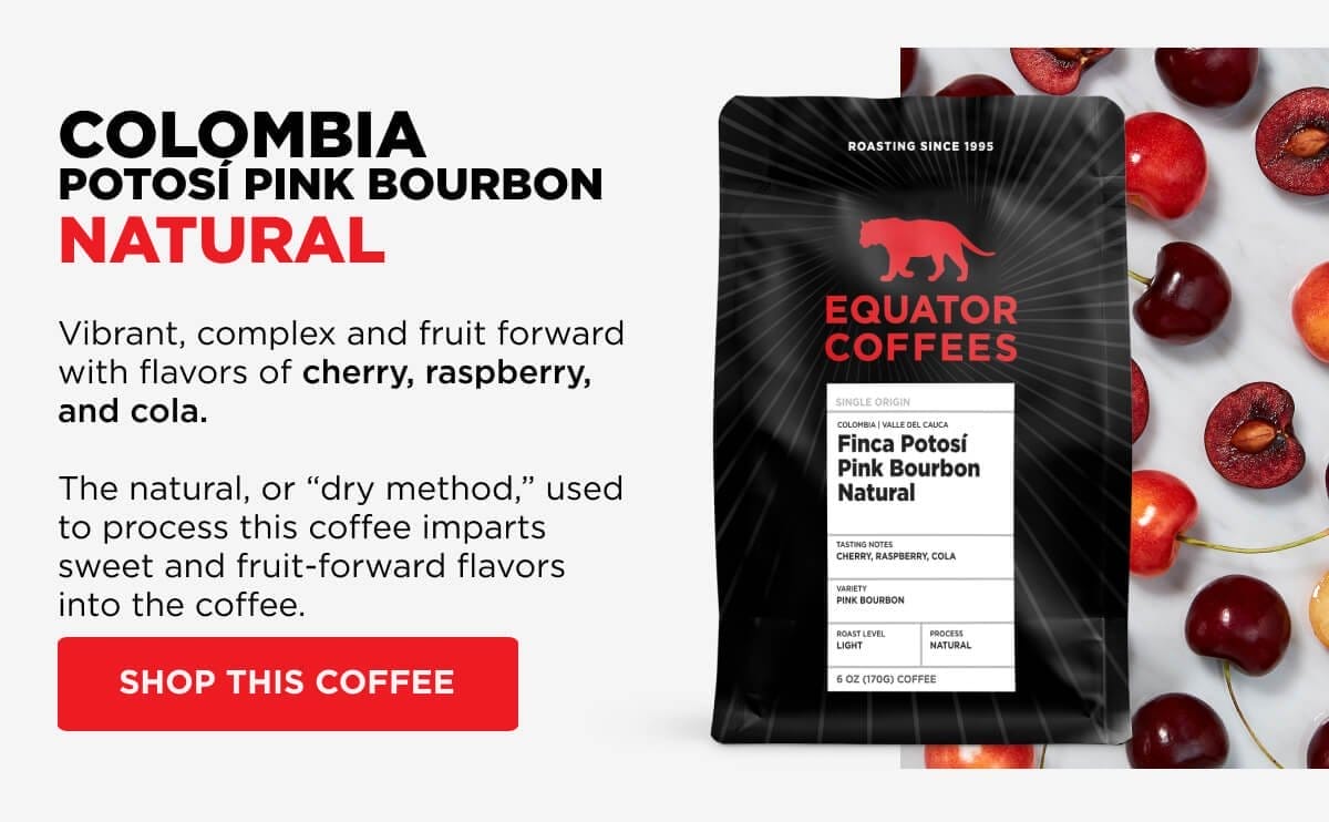 Colombia Potosi Pink Bourbon Natural