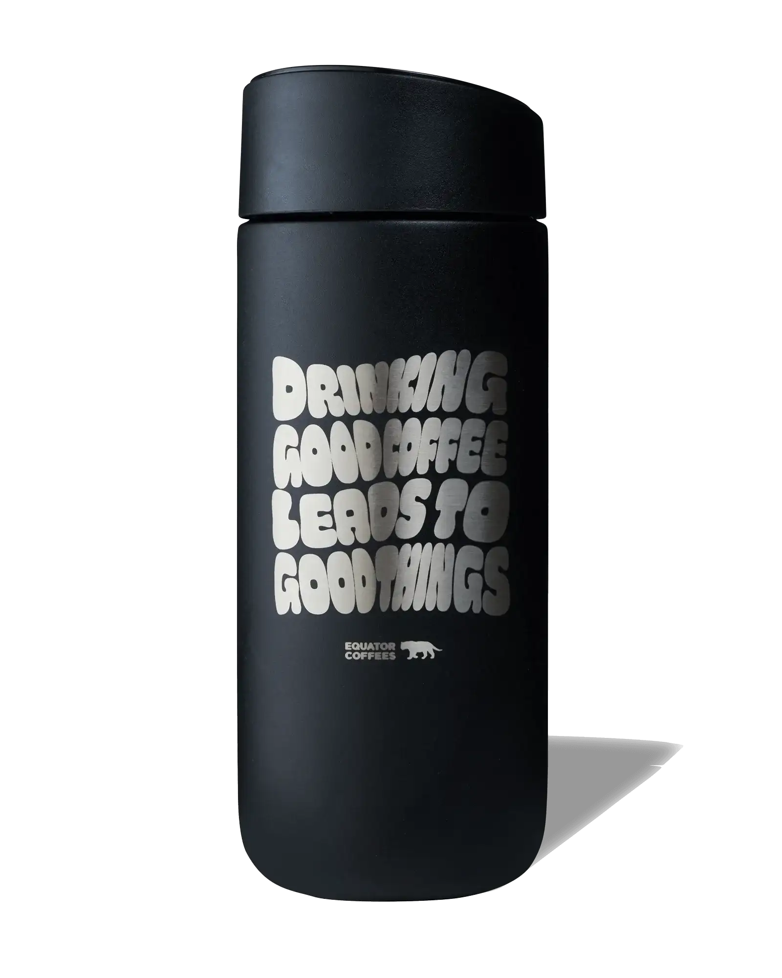 Image of 16 oz. Fellow Etched Drinking Good Coffee Tumbler