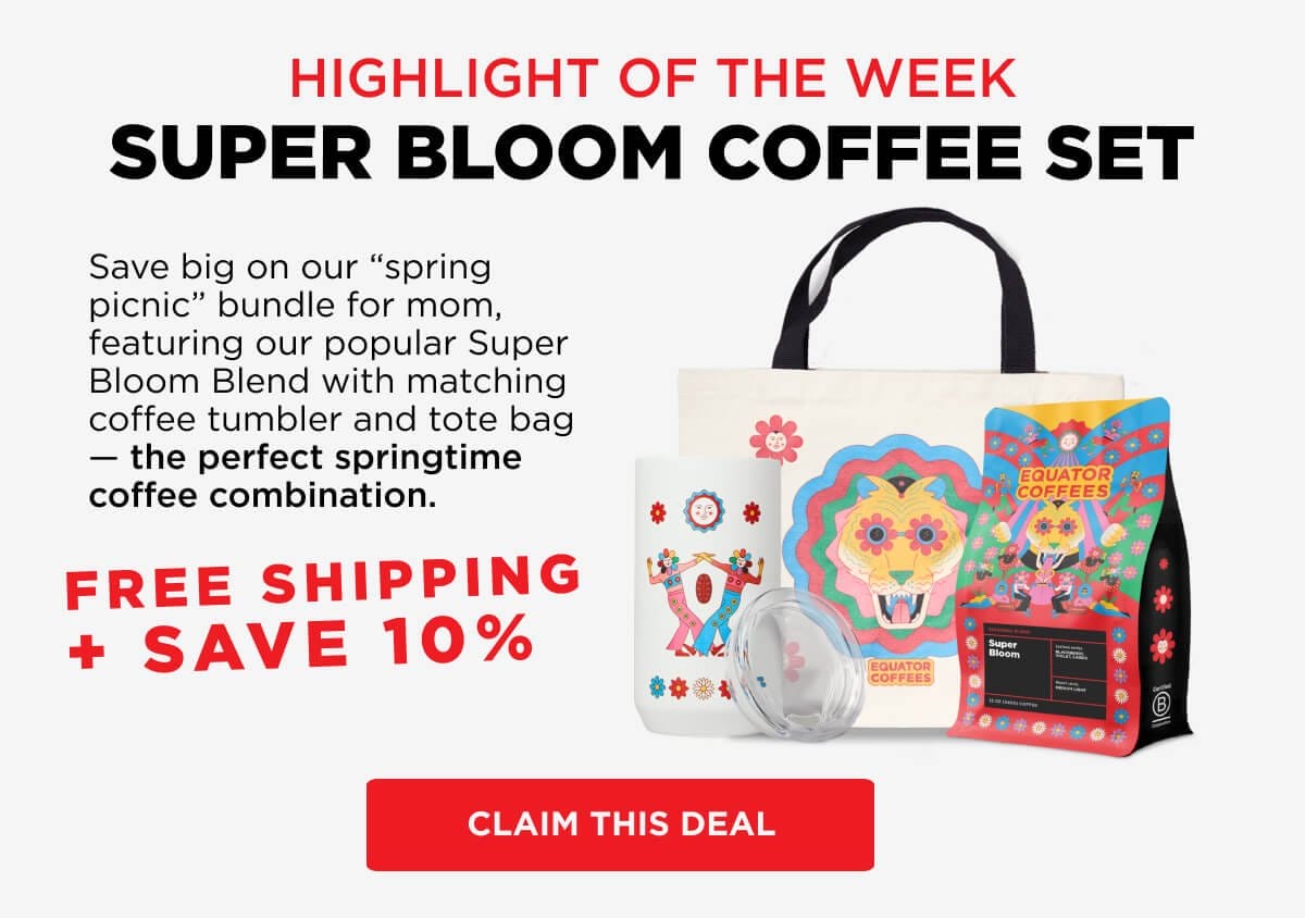 Highlight of the Week: Super Bloom Coffee Set